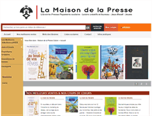 Tablet Screenshot of maisondelapressegabon.com